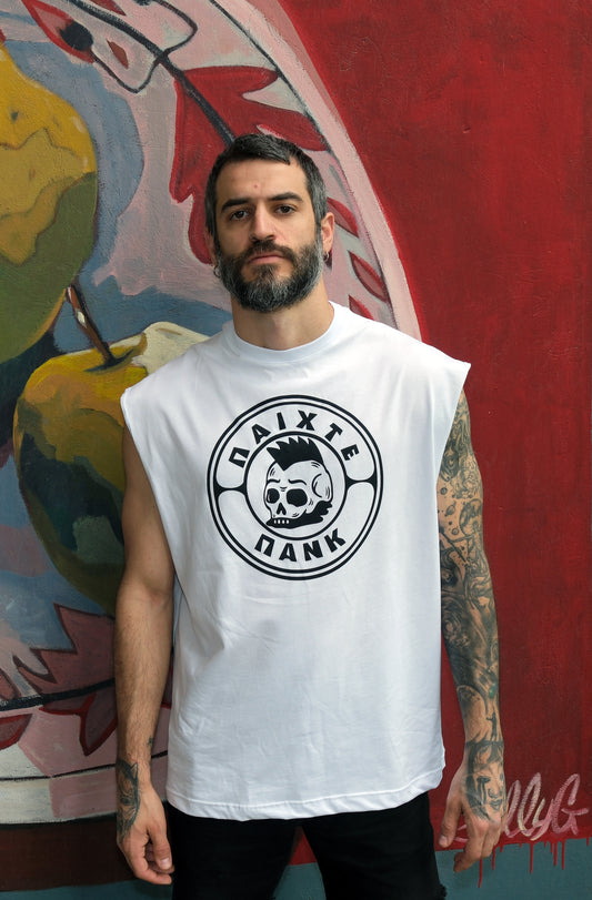 Classic Logo Sleeveless (white)