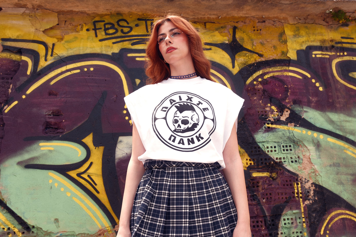 Classic Logo Sleeveless (white)
