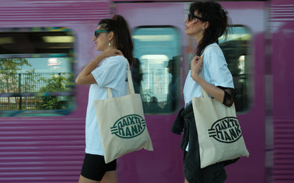 ΗΣΑΠ Tote Bag (Μαύρο print)