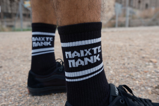 ΠΑΙΧΤΕ ΠΑΝΚ SOCKS — BLACK